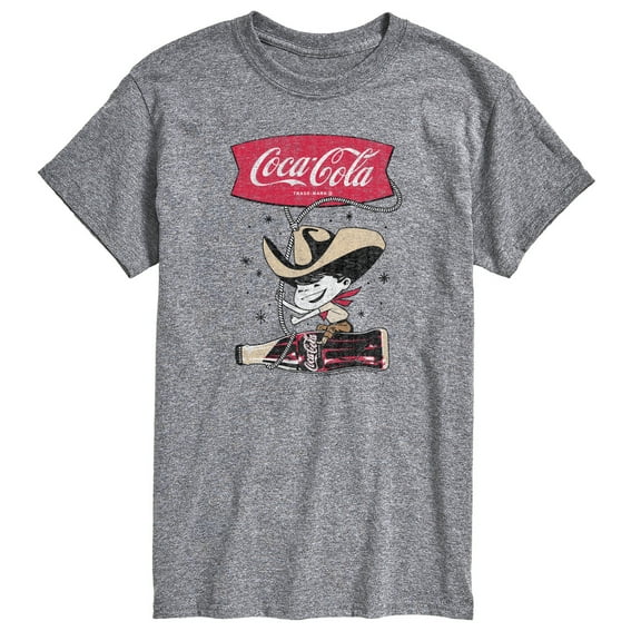 Coca-Cola - Coca Cola Cowboy - Men's Short Sleeve Graphic T-Shirt