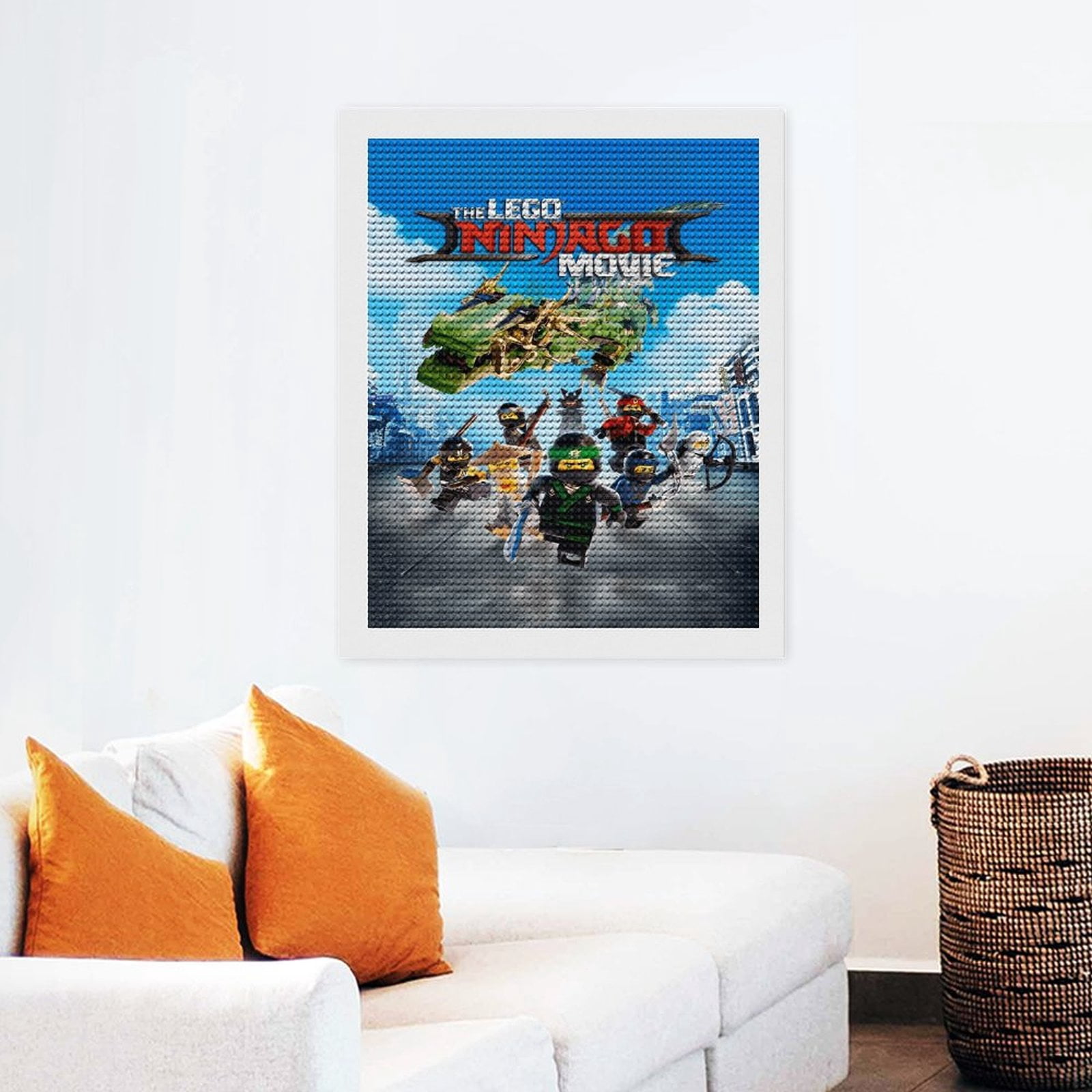 Ninjago Diamond Art Kits for Adults Beginners Round 5D Paint with