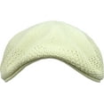 thumbnail image 4 of Classic Mesh Ivy Newsboy Ivy Cap Hat Crochet Driving Golf Ventair Cabbie, 4 of 5