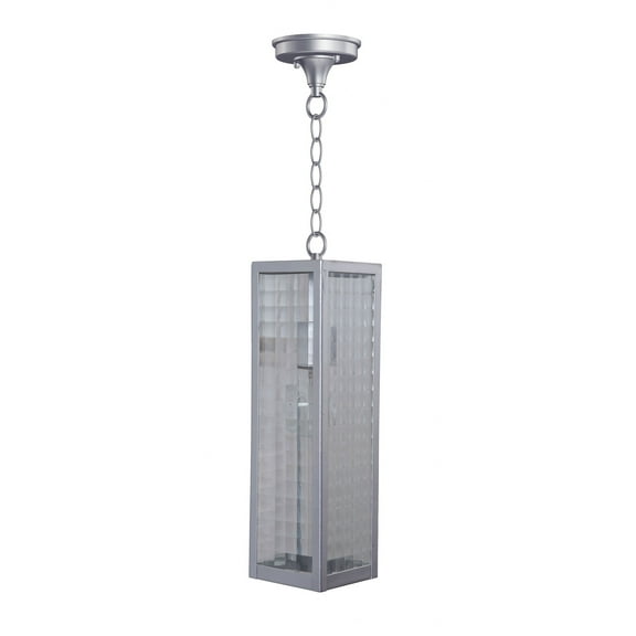 Z4521-CM-SC Craftmade Lighting Deka - 1 Light Large Outdoor Pendant In Transitional Style-17.25 Inches Tall and 4.85 Inches Wide