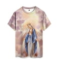 thumbnail image 4 of Men's T-Shirt - Vibrant Art Prints, Vintage 2000 Style, Summer Casual Clothing,, 4 of 6