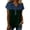Dark Green -CQ19, variant on Nestiefly Denim Shirts for Women Button Up V Neck Denim-Collar Casual Tees-Shirts Fashion Patchwork Western Blouses 2026 Sky Blue S