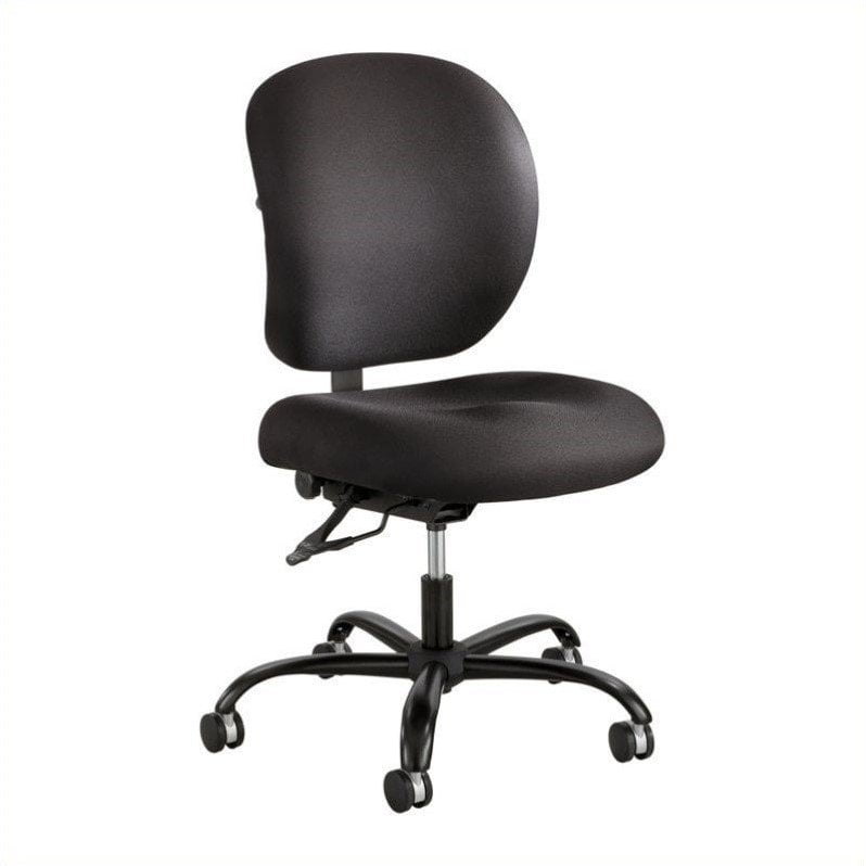Safco Alday 24 7 Armless Task Office Chair In Black Walmart Canada