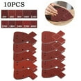 thumbnail image 2 of 10pcs Sanding Paper 40-400Grit Mouses Sanding Sheets Pad 4 Holes Polishing Disc, 2 of 6