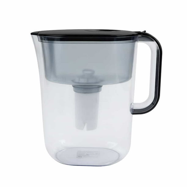 Great Value Water Filter Pitcher 10 Cup Black BPAFree Brita Compatible