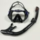 thumbnail image 3 of Máscara de buceo, gafas de natación, paquetes de snorkel antivaho Azul negro, 3 of 7