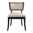thumbnail image 5 of Modway Pristine Solid Wood and Fabric Dining Chairs in Beige (Set of 2), 5 of 7