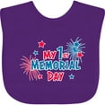 thumbnail image 3 of Inktastic My 1st Memorial Day Boys or Girls Baby Bib, 3 of 4