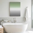 thumbnail image 5 of Canvas Wall Art Sage Green Canvas Art Print and Grey Ombre Color Gradient Pictures Wall Decor for Living Room Bedroom Artwork Decorations Stretched Framed Ready to Hang 24"x32, 5 of 9