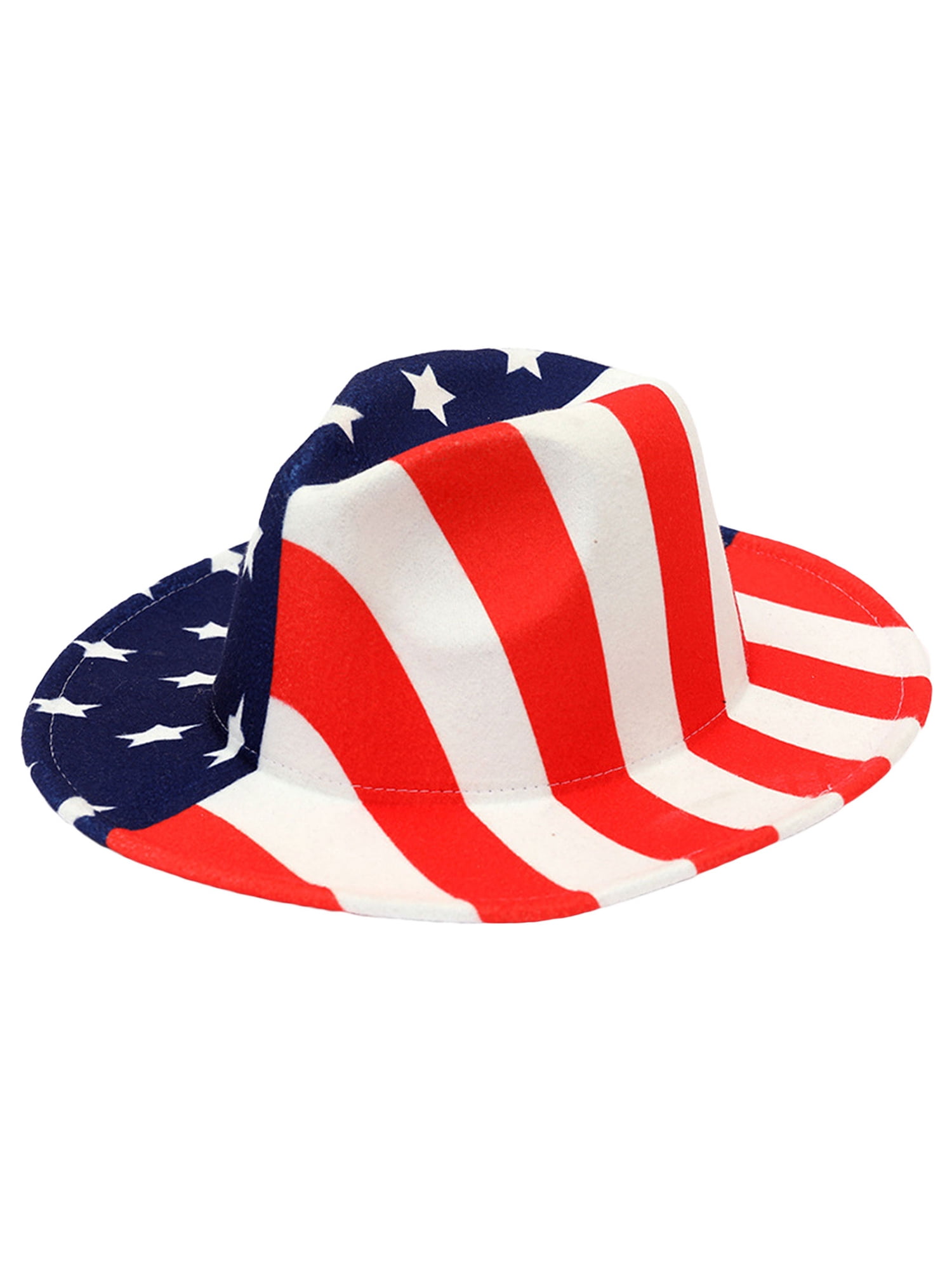 Unisex USA Cowboy Hat, American Flag 
