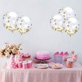 thumbnail image 2 of Guirnalda de banderines de papel con letras de feliz cumpleaños, 5 globos de confeti, artículos de decoración para fiestas #1, 2 of 5