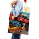 thumbnail image 4 of Blaze and the Monster Machines Bolso de tela con estampado de lienzo para mujer, bolsa de compras reutilizable y estética, con cremallera interior, regalo para mujer, 35 × 40 cm., 4 of 6