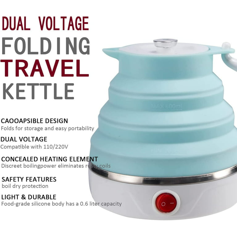 Portable Folding Electric Kettle - 220V – SeasonBlack
