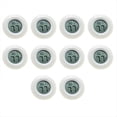thumbnail image 1 of Mini LCD Digital Thermometer Hygrometer Round Temperature and Humidity Tester Sensor Probe for Freezer 10 Pcs,10 x Round electronic thermometer and hygrometer,White, 1 of 6