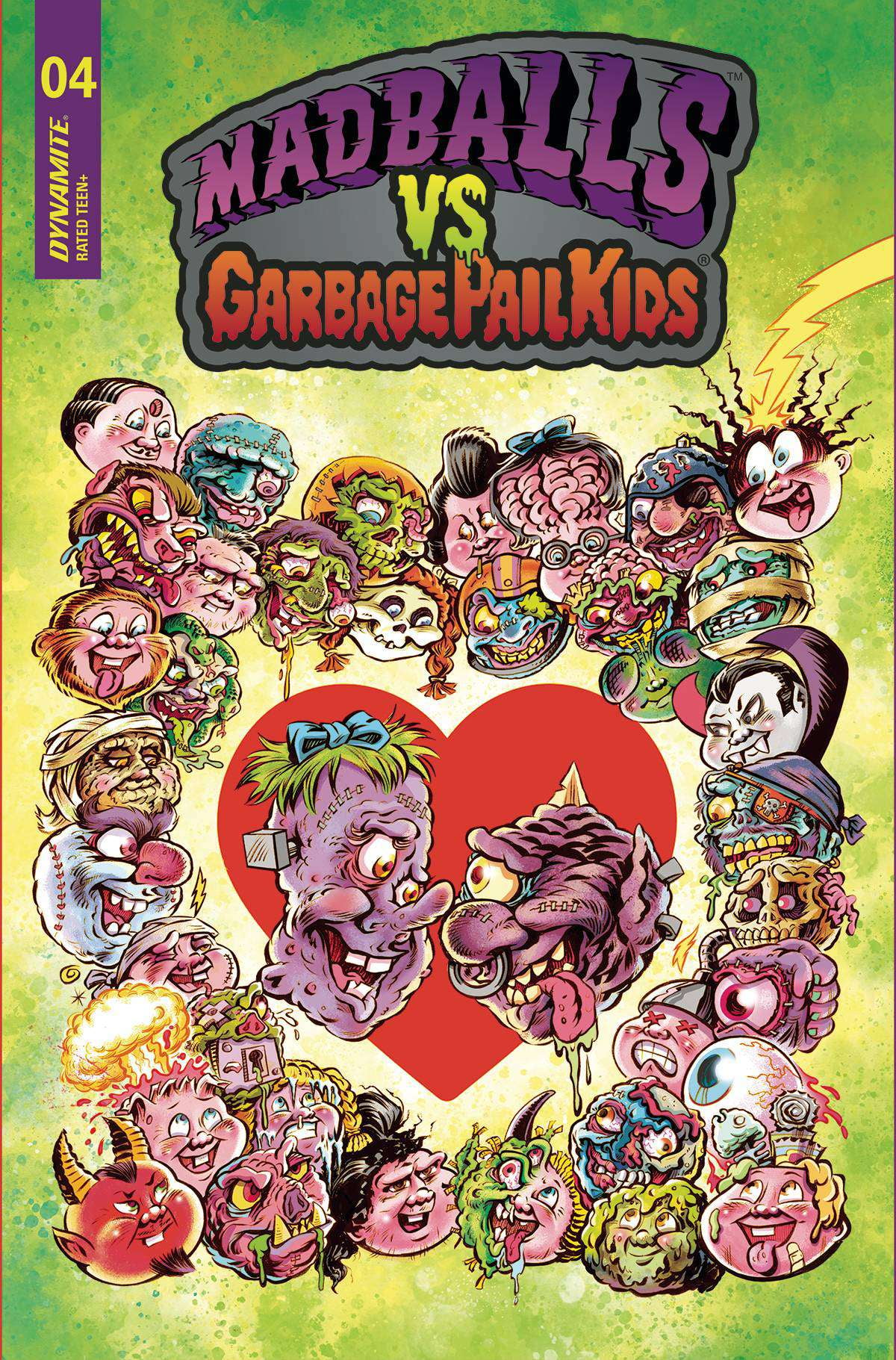 Dynamite Entertainment Madballs Vs Garbage Pail Kids 4 (Jason Crosby Variant B)