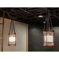 thumbnail image 6 of Maxim Boundry 9" Wide Industrial Black and Barn Wood Mini Pendant, 6 of 6