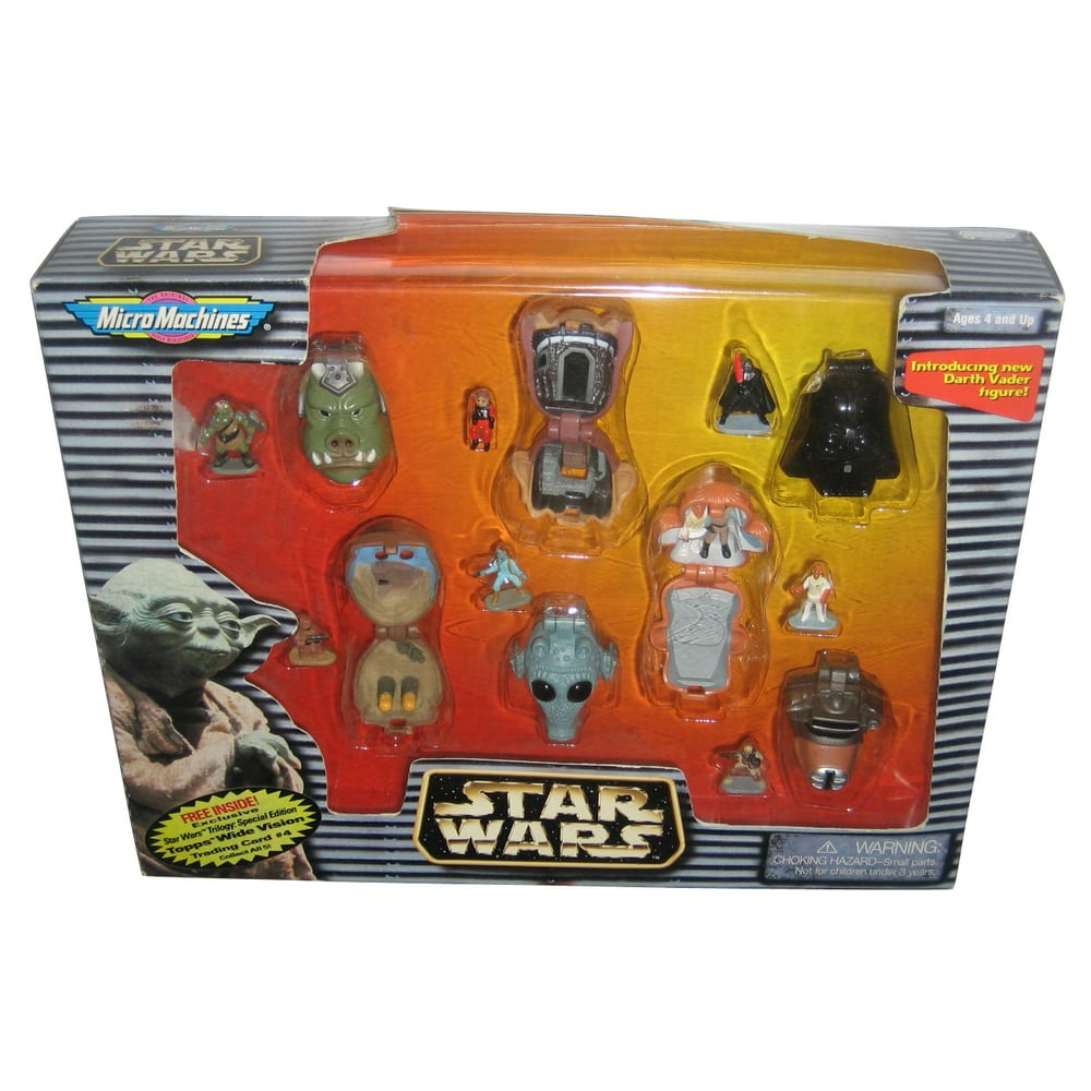 Star Wars Micro Machines Figure Heads Toy Set