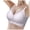 Grey, variant on Women's Thin Jelly Gel Breathable Underwire Bra Cover Pulls Straps Secure Underwear Seamless Push Up Comfort Fit Black L