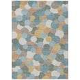 thumbnail image 2 of Addison Rugs Chantille Indoor/Outdoor Transitional Geometric Teal Machine Washable Rectangle Rug, 9' x 12', 2 of 8