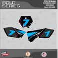 thumbnail image 2 of Kalair GFX Graphics Kit for KTM Motocross 125SX 250SX 250SX-F 450SX 525SX (2005-2006) Bold Series, 2 of 5