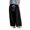 Black, variant on CPNG Girls Baggy Casual Sweatpants Solid Color Sweat Pants Elastic High Waist Comfortable Cool and Breathable Drawstring Joggers(Yellow,10-11 Years)
