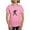 Pink, variant on CafePress - PEACE UP T Shirt - Women's Traditional Fit Dark T-Shirt