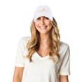 thumbnail image 2 of DALIX Soft Serve Ice Cream Hat Cotton Baseball Cap in White, 2 of 7
