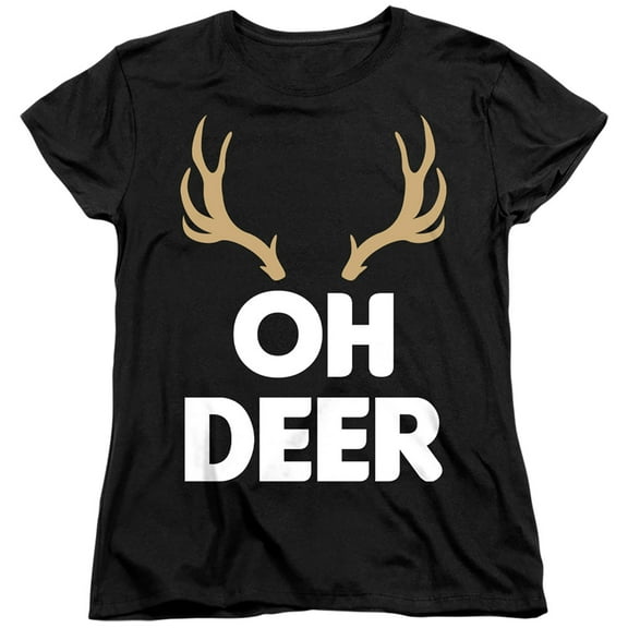 Oh Deer It's Christmas Women's T Shirt