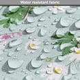thumbnail image 5 of Spring Dog Crate Cover, Flourishing Daisy and Bellflowers Bouquets Field Summer Wildflowers Motif, Easy to Use Pet Kennel Cover for Dogs, 35" x 23" x 27", Pale Blue Multicolor, by Ambesonne, 5 of 6
