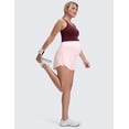 thumbnail image 3 of CRZ YOGA Lightweight Maternity Workout Shorts 3'' Soft Athletic Casual Womens Pregnancy with Liner Pockets, 3 of 5