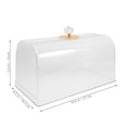 thumbnail image 2 of Houderco Cubierta Decorativa Transparente Para Con Estable Y Superficie Lisa Para Uso En Cocina, 2 of 8