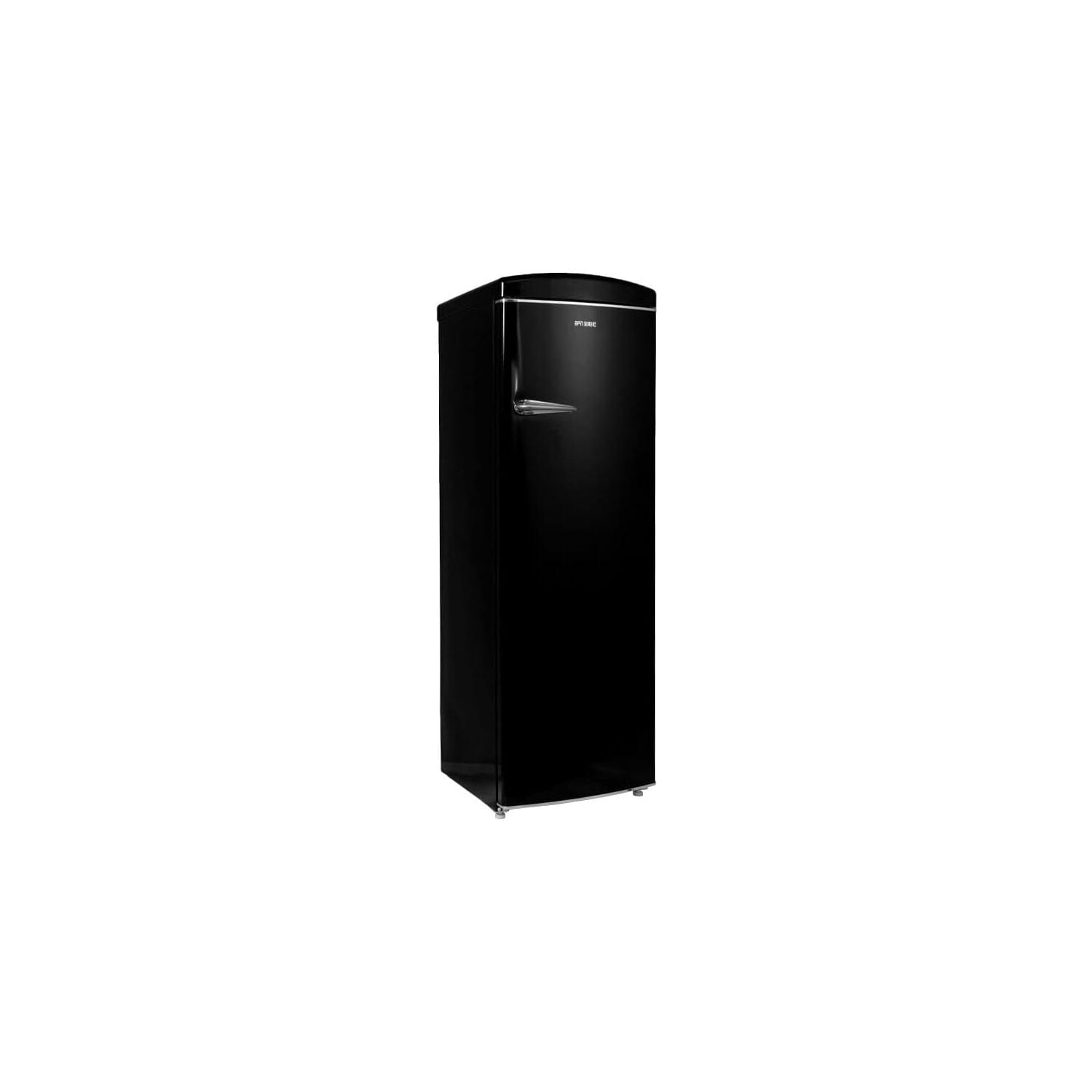 Conserv 24 in. 11 cu. ft. Classic Retro Single Door Refrigerator in Black