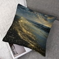 thumbnail image 7 of nygtbtfer Gold Black Sand Print Throw Pillow Covers Soft PillowcaseDecorative Cushion Cover Modern Square Cushion Cases for Living Room Bed Sofa Bedroom Without Pillow White, 7 of 7