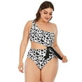 thumbnail image 1 of DPTALR Women's Plus Size One Piece Ruched Tummy Control Bathing Suit Swimwear Bikini, 1 of 8