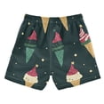 thumbnail image 2 of Cute Ice Cream Cones with Christmas Elements Boys' Swim Trunks Board Shorts Beach Pants Bathing Bottoms L, 2 of 8