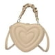 thumbnail image 3 of Bolso bandolera jinwen Corazón Cremallera Hombro Desmontable Caqui, 3 of 8