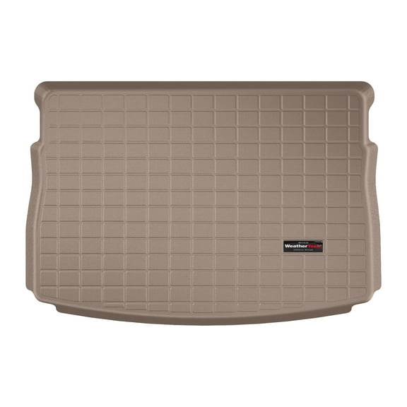WeatherTech Cargo Trunk Liner compatible with VW Golf GTI, Golf, Golf R - Cargo Tray In Highest Position Tan