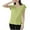 Green, variant on Wyobmus Women's Pajama Tops Solid Color Short Sleeved Modal Base Shirt Thin V-Neck Sleep Shirt Green