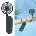 thumbnail image 4 of Mini Fan, Flexible Cable Portable Fan Rechargeable 1200mAh Battery  For Traveling For Shopping For Hiking, 4 of 8