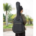 thumbnail image 1 of Funda de guitarra perfecl para guitarra acústica/eléctrica de 41 pulgadas gruesa acolchada impermeable, 1 of 8