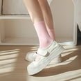 thumbnail image 1 of Calcetines con chancletas Calcetines con punta Calcetines de mujer Suministros Calcetines de tubo medio transpirables Calcetines suaves y elegantes Rosa Salvador Calcetines con chanclas, 1 of 10