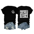 thumbnail image 1 of MesaSe Ladies‘ Solid Color  Neck Double Football Print Short Sleeve T Shirt, 1 of 4