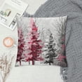 thumbnail image 2 of PHYHOO  Bundles, Merry Christmas Pink Velvet Pillow Covers, 2 of 5