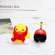 thumbnail image 5 of Juguete De Pato Amarillo Navideño Con Casco De Hélice, Bufanda, Adornos Para Bicicleta De Coche, Decoraciones Para Salpicadero De Coche Kearding OD014045-00, 5 of 6