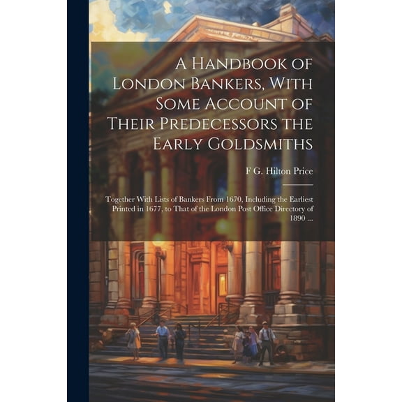 A Handbook of London Bankers, With Some Account of Their Predecessors the Early Goldsmiths : Together With Lists of Bankers From 1670, Including the Earliest Printed in 1677, to That of the London Post Office Directory of 1890 ... (Paperback)