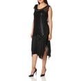thumbnail image 2 of Disfraz RG Disfumes Rag Time Flapper para mujer, color negro, 2 of 3