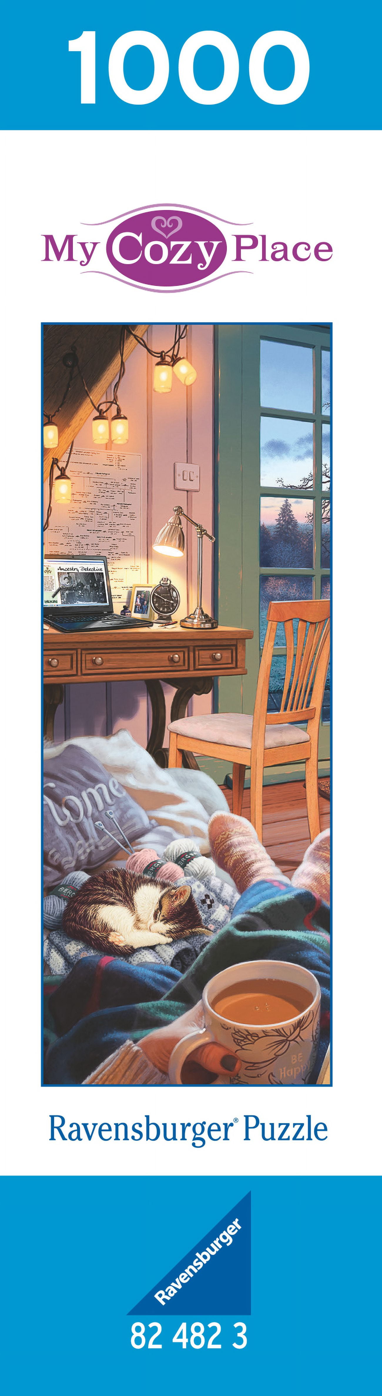 Ravensburger Cozy Puzzle Series - WT: New Cozy, 1000 Piece Jigsaw Puzzle