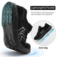 thumbnail image 5 of Decould sylf Women Walking Shoes Comfortable Breathable Tennis Shoes Retro Suede Casual Sneakers, 5 of 8