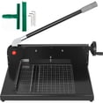 thumbnail image 3 of Heavy Duty 12Inch A4 Paper Cutter - Commercial Stack Cutter, 45HRC Hardness, 300 Sheets, Metal Base, Ideal for Home & Office, 3 of 6