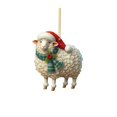 thumbnail image 2 of Christmas Animal Tree Hanging Ornament Festive Home Decoration Pendant, 2 of 7